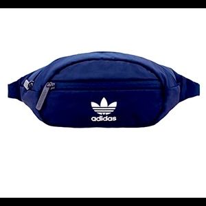 Adidas waist pack navy blue NWT